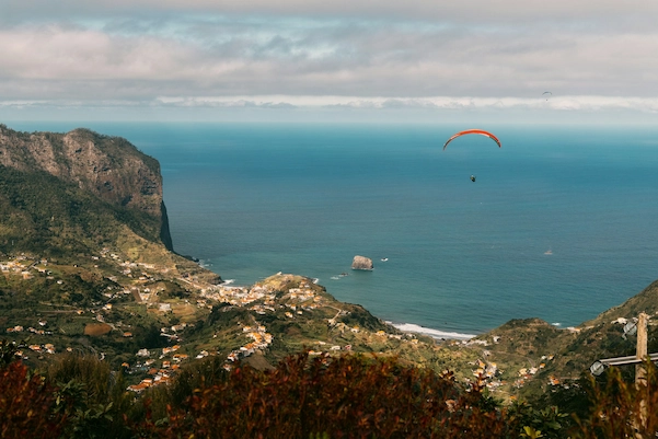 Paragliding in Madeira