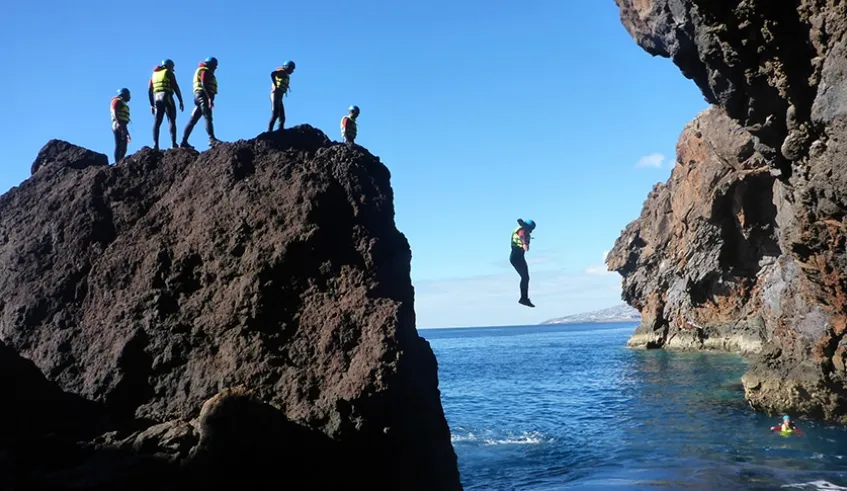 Coasteering in Madeira