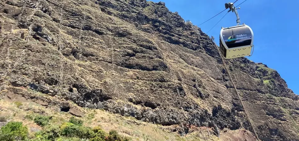 Fajã dos Padres Cable car